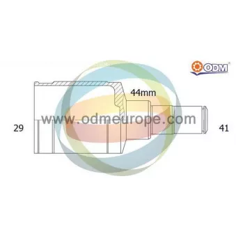 ODM-MULTIPARTS 14-016057 - Embout de cardan avant (kit de réparation)