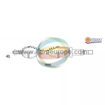 ODM-MULTIPARTS 18-016110 - Arbre de transmission
