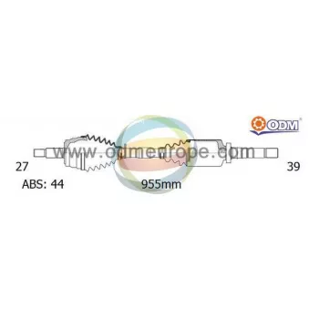 ODM-MULTIPARTS 18-062951 - Arbre de transmission