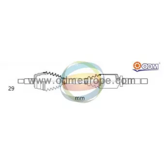 ODM-MULTIPARTS 18-066050 - Arbre de transmission