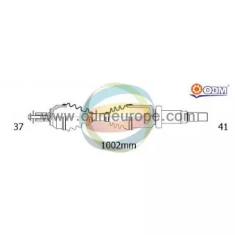 Arbre de transmission ODM-MULTIPARTS 18-142260