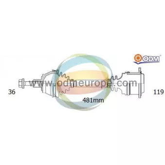 ODM-MULTIPARTS 18-215170 - Arbre de transmission