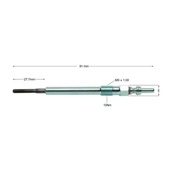 Bougie de préchauffage DELPHI OEM 1826357