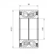 ODM-MULTIPARTS 70-230005 - Roulement de roue avant