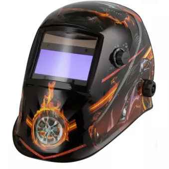 Masque à souder IDEAL APS-616G FIRE CAR