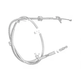 Tirette à câble, frein de stationnement OE OEM 4642002121