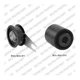 Kit de distribution DELPHI OEM 1L01989002