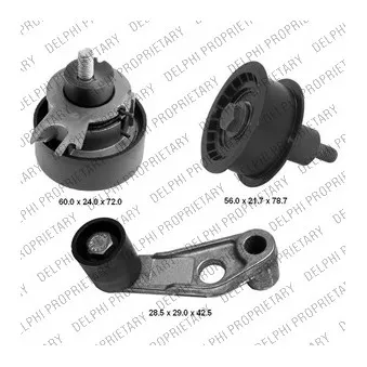 Kit de distribution DELPHI KDB338