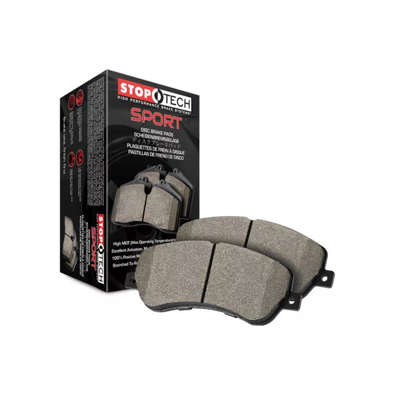 Jeu de 4 plaquettes de frein STOPTECH 309.08230 - Visuel 1