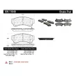 STOPTECH 309.11640 - Jeu de 4 plaquettes de frein avant