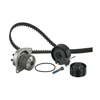 Pompe à eau + kit de courroie de distribution DELPHI KWP1603417