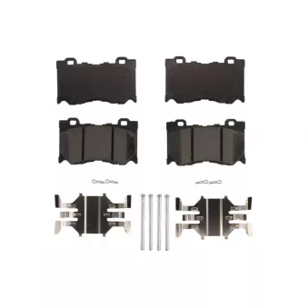 Jeu de 4 plaquettes de frein avant STOPTECH 308.13460