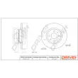 Dr!ve+ DP1010.11.0101 - Jeu de 2 disques de frein avant