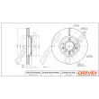 Dr!ve+ DP1010.11.0371 - Jeu de 2 disques de frein avant