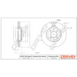 Dr!ve+ DP1010.11.0846 - Jeu de 2 disques de frein avant