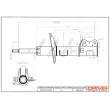 Dr!ve+ DP1610.10.0090 - Amortisseur avant droit
