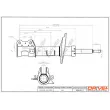 Dr!ve+ DP1610.10.0103 - Amortisseur avant gauche