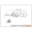 Dr!ve+ DP1610.10.0129 - Amortisseur avant droit