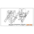 Dr!ve+ DP2310.10.017 - Pompe à eau, refroidissement du moteur