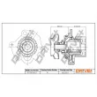 Dr!ve+ DP2310.10.043 - Pompe à eau, refroidissement du moteur
