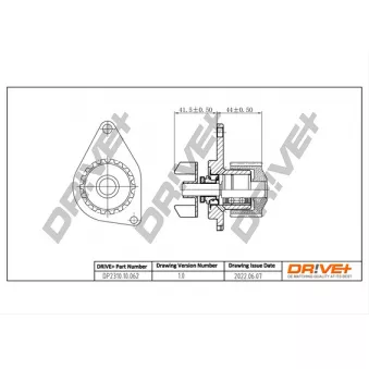 Pompe à eau, refroidissement du moteur Dr!ve+ OEM 1201G2