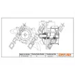 Dr!ve+ DP2310.10.088 - Pompe à eau, refroidissement du moteur