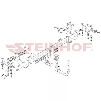 Dispositif d'attelage STEINHOF R-048