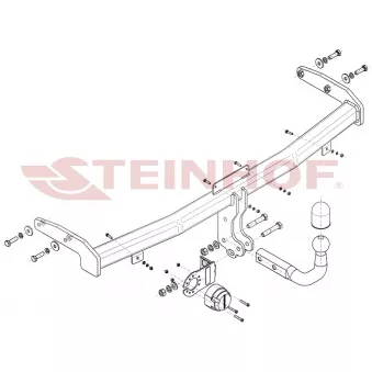 Dispositif d'attelage STEINHOF K-089