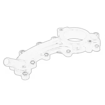 Boîtier du thermostat OE 05184653AF