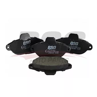 Jeu de 4 plaquettes de frein avant BSG OEM 77362248