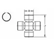 GKN U322 - Joint, arbre longitudinal