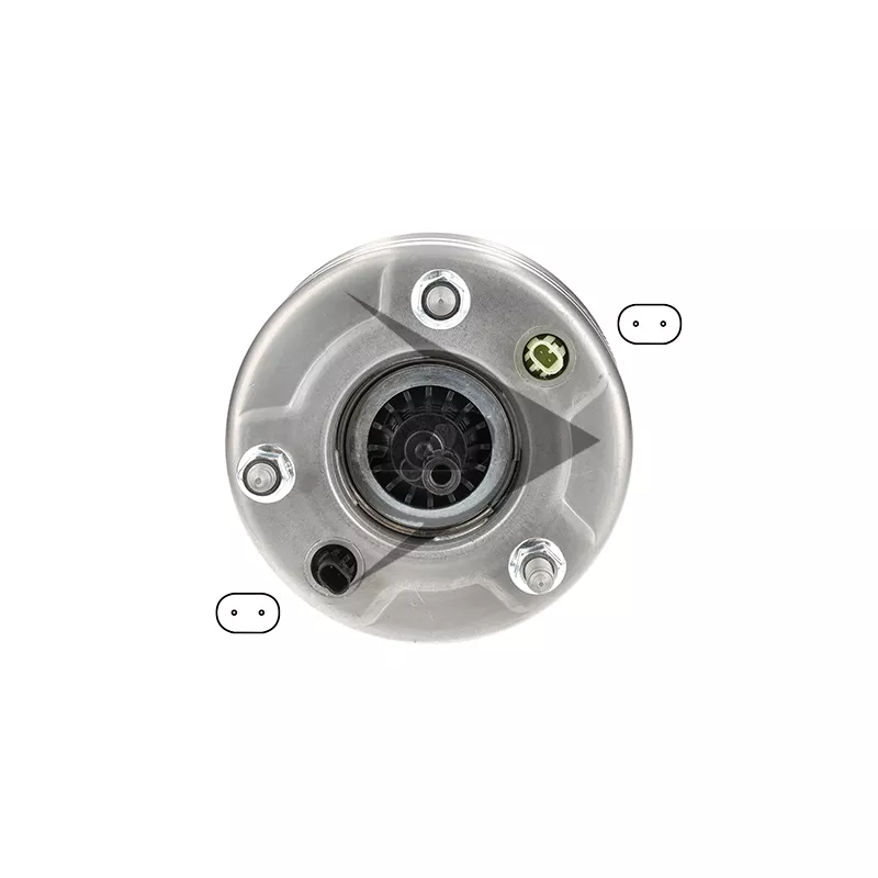 Armortisseur pneumatique avant droit Dunlop Airsuspension 71175 - Visuel 2