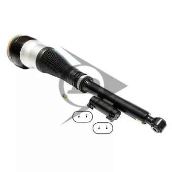 Dunlop Airsuspension 71221 - Armortisseur pneumatique arrière gauche