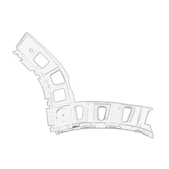 Fixation du pare-chocs OE [5N0807394A]