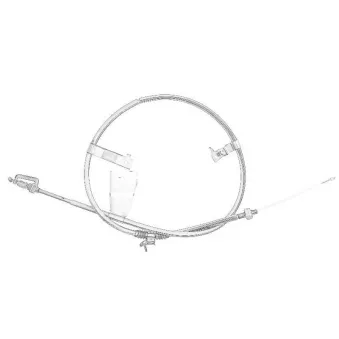 OE 8980070111 - Cable de frein à main