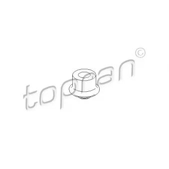 Butée élastique, support du moteur TOPRAN 107 973