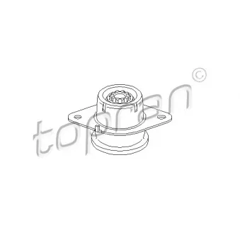 Support moteur TOPRAN OEM 4408759