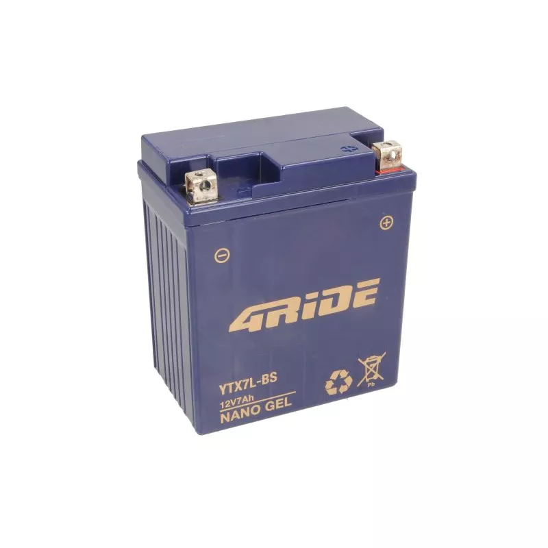 batterie 4 RIDE YTX7L-BS 4RIDE GEL - Visuel 1