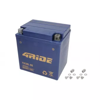 batterie 4 RIDE YIX30L-BS 4RIDE GEL pour BMW R 60 R 60/7 - 39cv