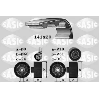 Kit de distribution SASIC OEM fm5q8a615aa