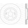 OPEN PARTS BDA2882.20 - Jeu de 2 disques de frein avant
