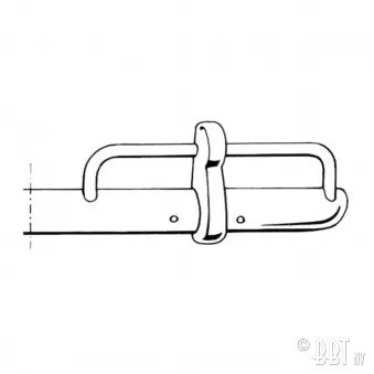 Pare-chocs, Export (USA) arrière YOUNG PARTS OEM 113798073B