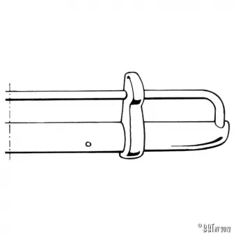 Pare-chocs, Export (USA) avant YOUNG PARTS OEM 113798053A