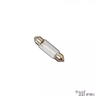Ampoule tube, 12V 5W (36mm) YOUNG PARTS 0661-31