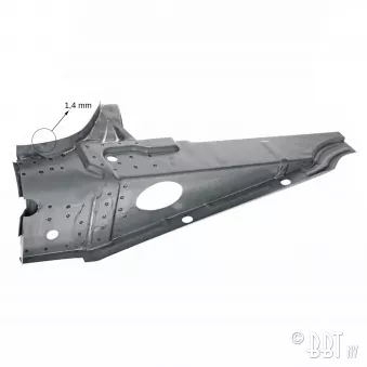 Coin intérieur arrière droite - TQ YOUNG PARTS 0878-150 pour VOLKSWAGEN COCCINELLE 1500 1.6 - 50cv