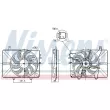Ventilateur, refroidissement du moteur NISSENS [850052]