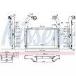 NISSENS 97084 - Intercooler, échangeur