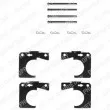 DELPHI LX0007 - Kit d'accessoires, plaquette de frein à disque