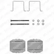 Kit d'accessoires, plaquette de frein à disque DELPHI [LX0122]