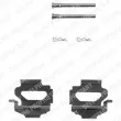 DELPHI LX0149 - Kit d'accessoires, plaquette de frein à disque